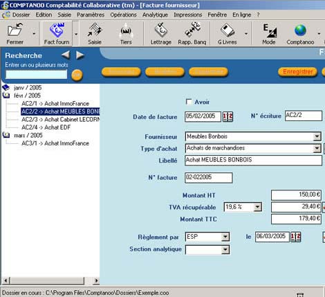 Logiciel de Comptabilité comptanoo par ASP