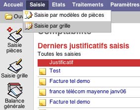 itool compta : saisie par pièce